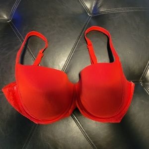 Secret Treasures 40DD Underwire bra Red